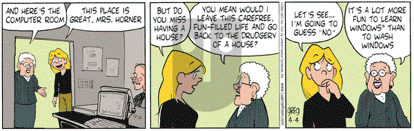 Luann on Tuesday April 4, 2006 Comic Strip