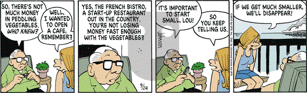 Arlo and Janis on Thursday September 24, 2015 Comic Strip