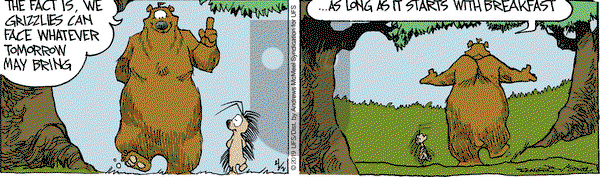 The Grizzwells on Tuesday April 2, 2019 Comic Strip