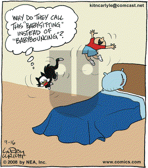 Kit 'N' Carlyle on Tuesday September 16, 2008 Comic Strip