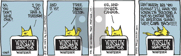 Prickly City on Wednesday May 30, 2007 Comic Strip