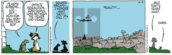 Over the Hedge on Wednesday October 4, 2006 Comic Strip