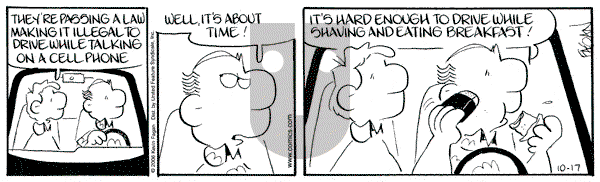 Drabble on Tuesday October 17, 2006 Comic Strip