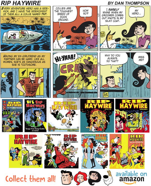 Rip Haywire on Sunday April 1, 2018 Comic Strip