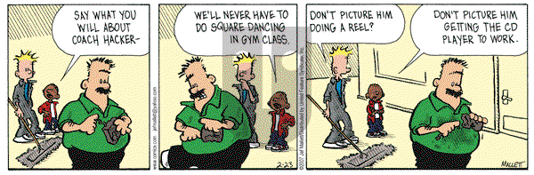 Frazz on Friday February 23, 2007 Comic Strip