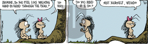 The Grizzwells on Wednesday July 23, 2014 Comic Strip