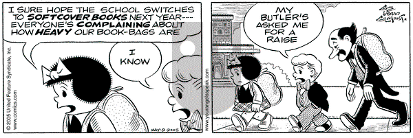 Nancy - Monday May 9, 2005 Comic Strip