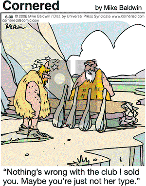 Cornered on Friday June 30, 2006 Comic Strip