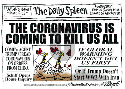 Henry Payne on Saturday March 7, 2020 Comic Strip