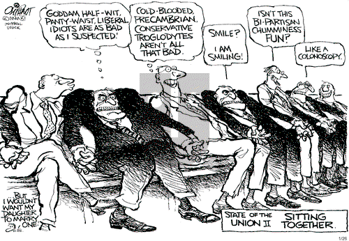 Pat Oliphant on Wednesday January 26, 2011 Comic Strip