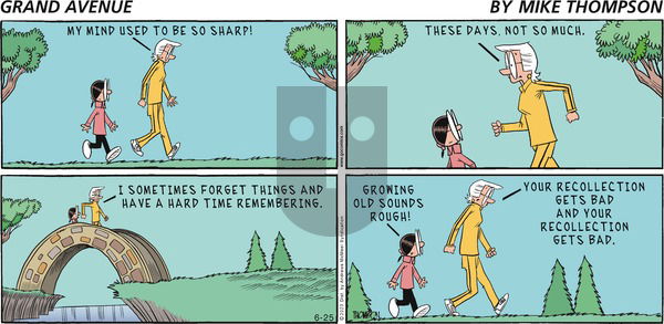 Grand Avenue on Sunday June 25, 2023 Comic Strip