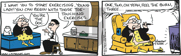 Lola on Wednesday May 5, 2004 Comic Strip