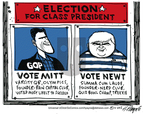 Henry Payne - Monday November 28, 2011 Comic Strip