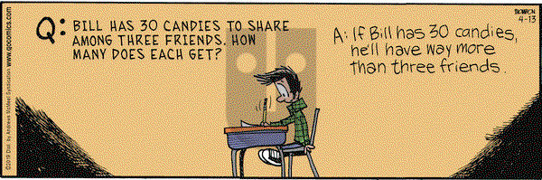 Grand Avenue on Saturday April 13, 2019 Comic Strip