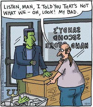 The Argyle Sweater on Thursday October 11, 2018 Comic Strip