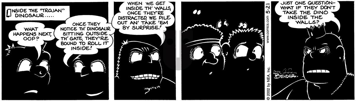 Alley Oop - Tuesday May 21, 2002 Comic Strip