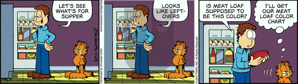 Garfield on Friday November 23, 2012 Comic Strip