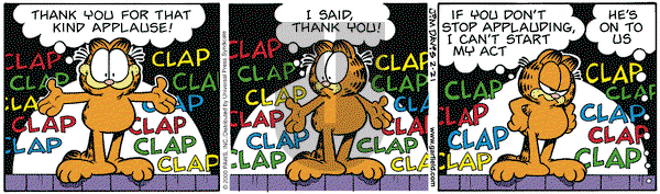 Garfield on Monday February 21, 2000 Comic Strip