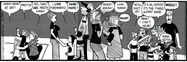 Clear Blue Water on Wednesday July 4, 2007 Comic Strip