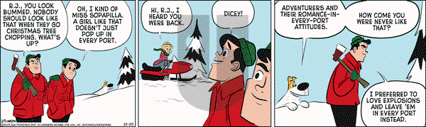 Rip Haywire on Friday December 20, 2019 Comic Strip
