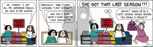 Cathy Classics on Saturday March 28, 2009 Comic Strip