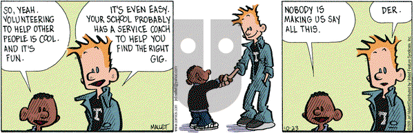 Frazz on Friday October 23, 2009 Comic Strip