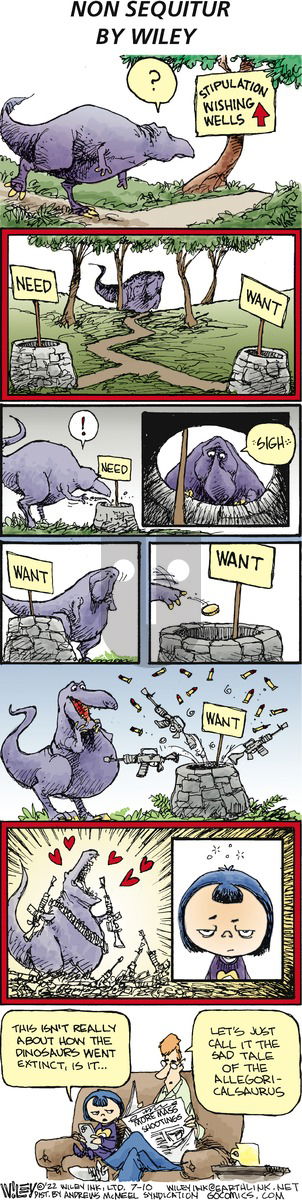 Non Sequitur - Sunday July 10, 2022 Comic Strip