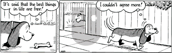 Fred Basset - Tuesday October 23, 2007 Comic Strip
