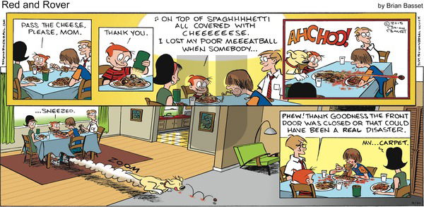 Red and Rover on Sunday September 20, 2015 Comic Strip