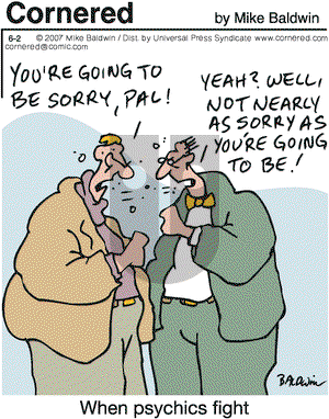 Cornered on Saturday June 2, 2007 Comic Strip