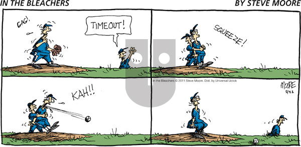 In the Bleachers on Sunday May 22, 2011 Comic Strip