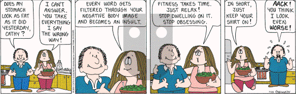 Cathy Classics - Friday July 28, 2006 Comic Strip