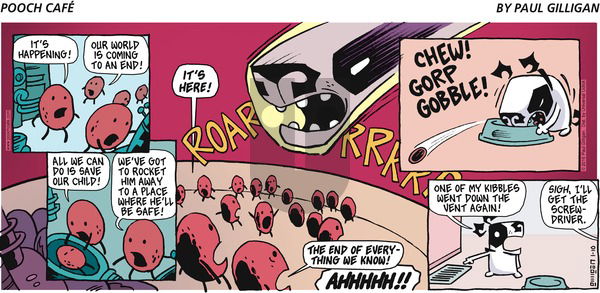 Pooch Cafe on Sunday January 10, 2016 Comic Strip