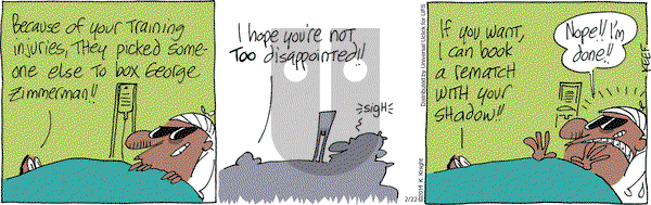 The Knight Life on Saturday February 22, 2014 Comic Strip