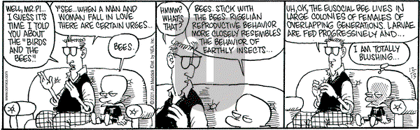 Monty on Thursday December 13, 2001 Comic Strip