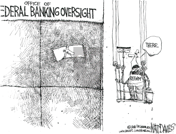 Matt Davies on Tuesday April 6, 2010 Comic Strip