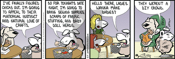 DeFlocked on Thursday February 7, 2019 Comic Strip