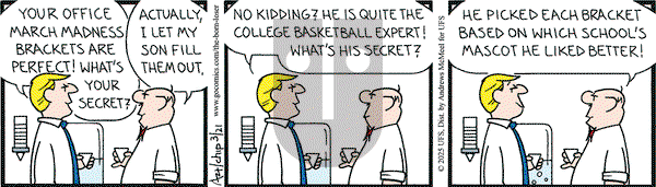 The Born Loser on Friday March 21, 2025 Comic Strip