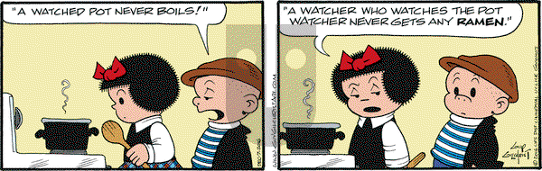 Nancy on Wednesday December 7, 2016 Comic Strip