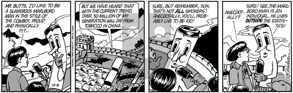 Doonesbury on Friday October 8, 1993 Comic Strip