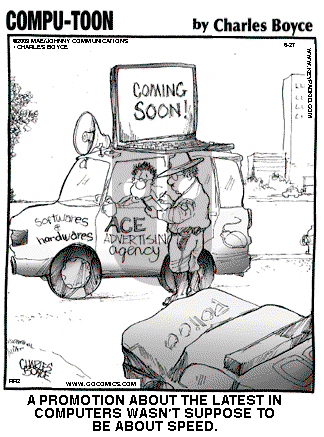 Compu-toon on Saturday June 27, 2009 Comic Strip