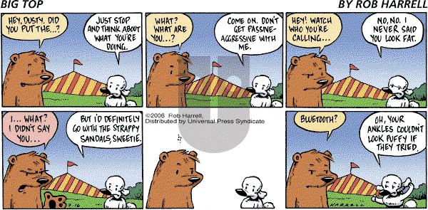 Big Top on Sunday July 16, 2006 Comic Strip