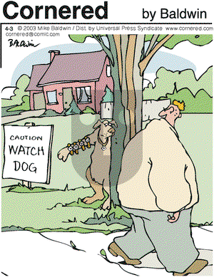 Cornered on Tuesday May 6, 2003 Comic Strip