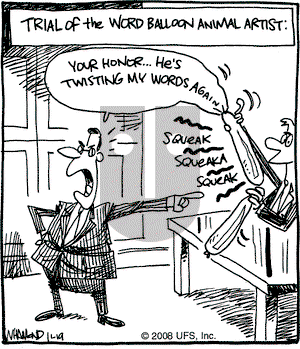 Reality Check on Wednesday November 19, 2008 Comic Strip