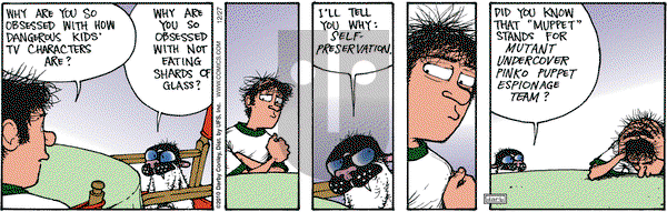 Get Fuzzy on Monday December 27, 2010 Comic Strip