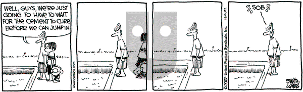 The Buckets on Tuesday October 8, 2002 Comic Strip