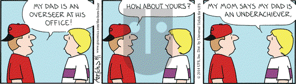 The Born Loser on Friday August 1, 2014 Comic Strip