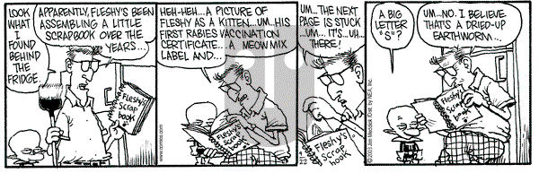 Monty on Monday September 22, 2003 Comic Strip