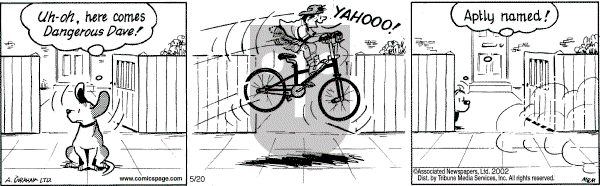 Fred Basset on Monday May 20, 2002 Comic Strip