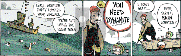 Wallace the Brave on Wednesday February 21, 2018 Comic Strip